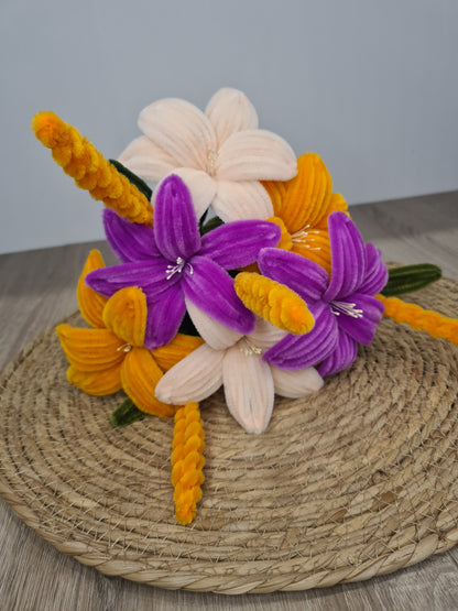 Golden Violet – DIY Boeket