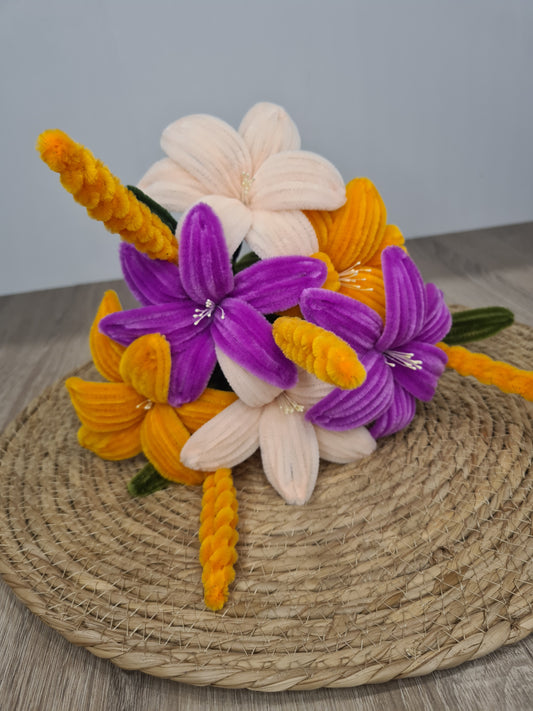 Golden Violet – DIY Boeket