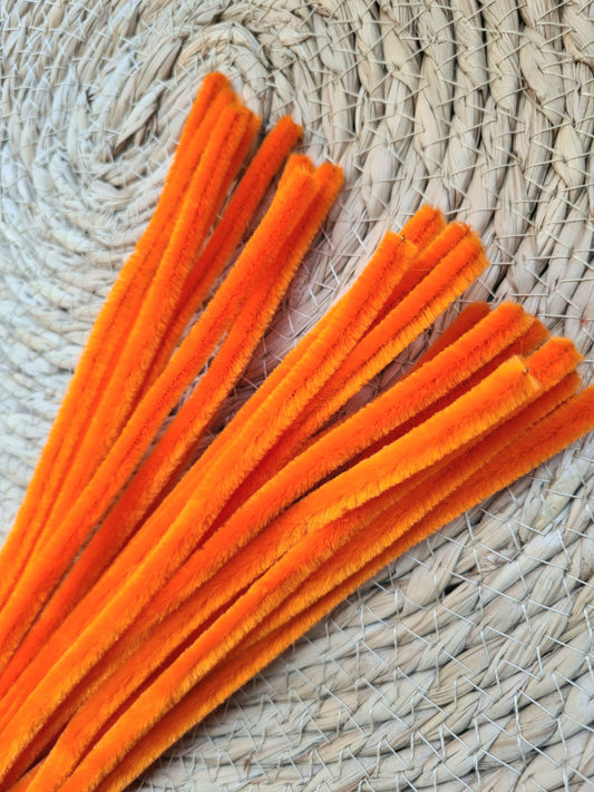 Chenilledraad Oranje