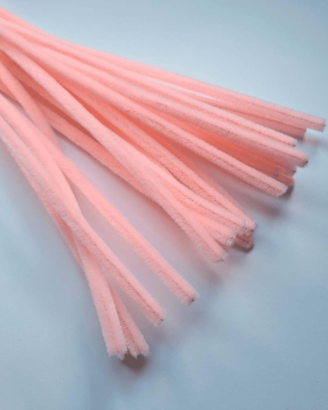 Chenilledraad Poeder Roze
