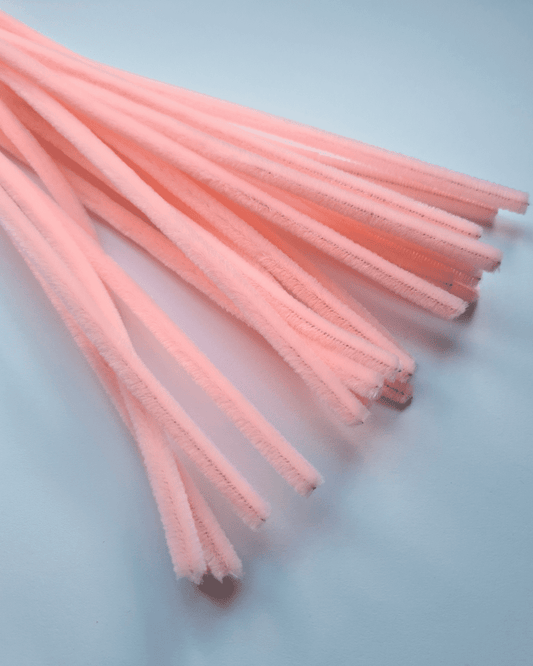 Chenilledraad Poeder Roze