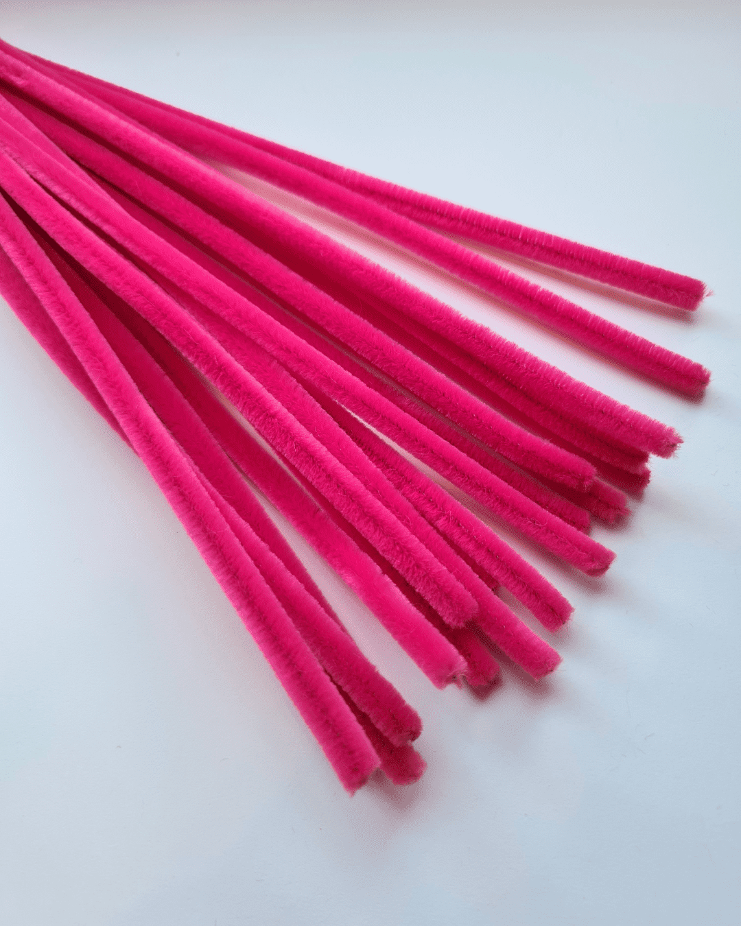 Chenilledraad Neon Roze