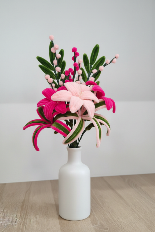 Neon Blossom – Kant en Klaar Boeket